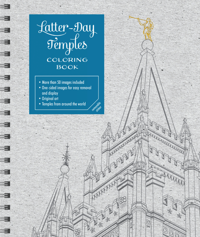 Latter-day Temples Coloring Book - Deseret Book Latter-day Temples Coloring Book - Deseret Book