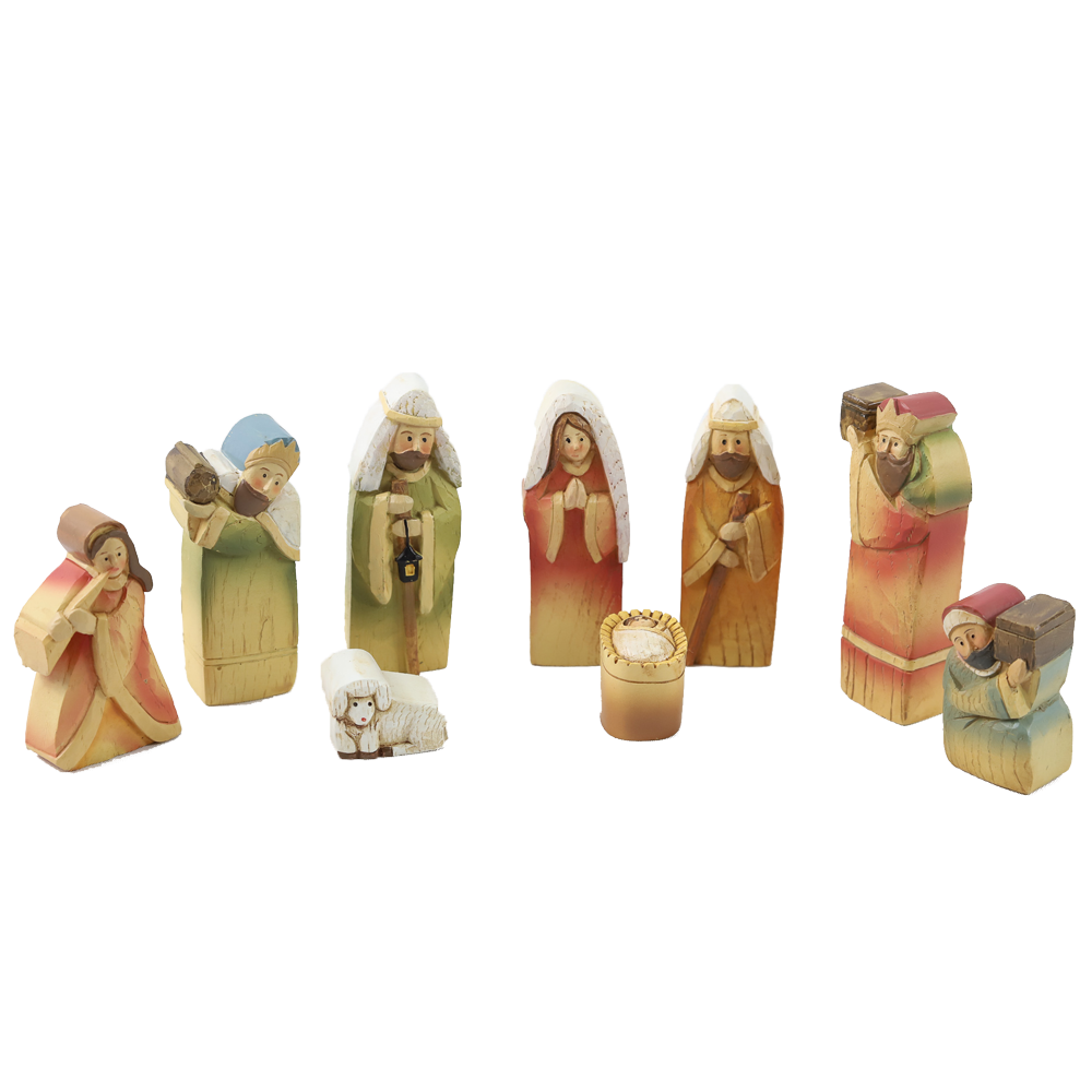 Celebrating a ChristCentered Christmas A Nativity Gift Set 9piece