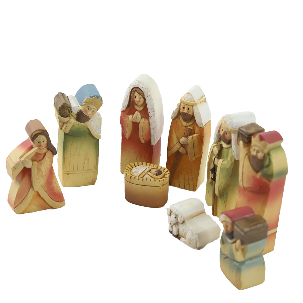 Celebrating a ChristCentered Christmas A Nativity Gift Set 9piece