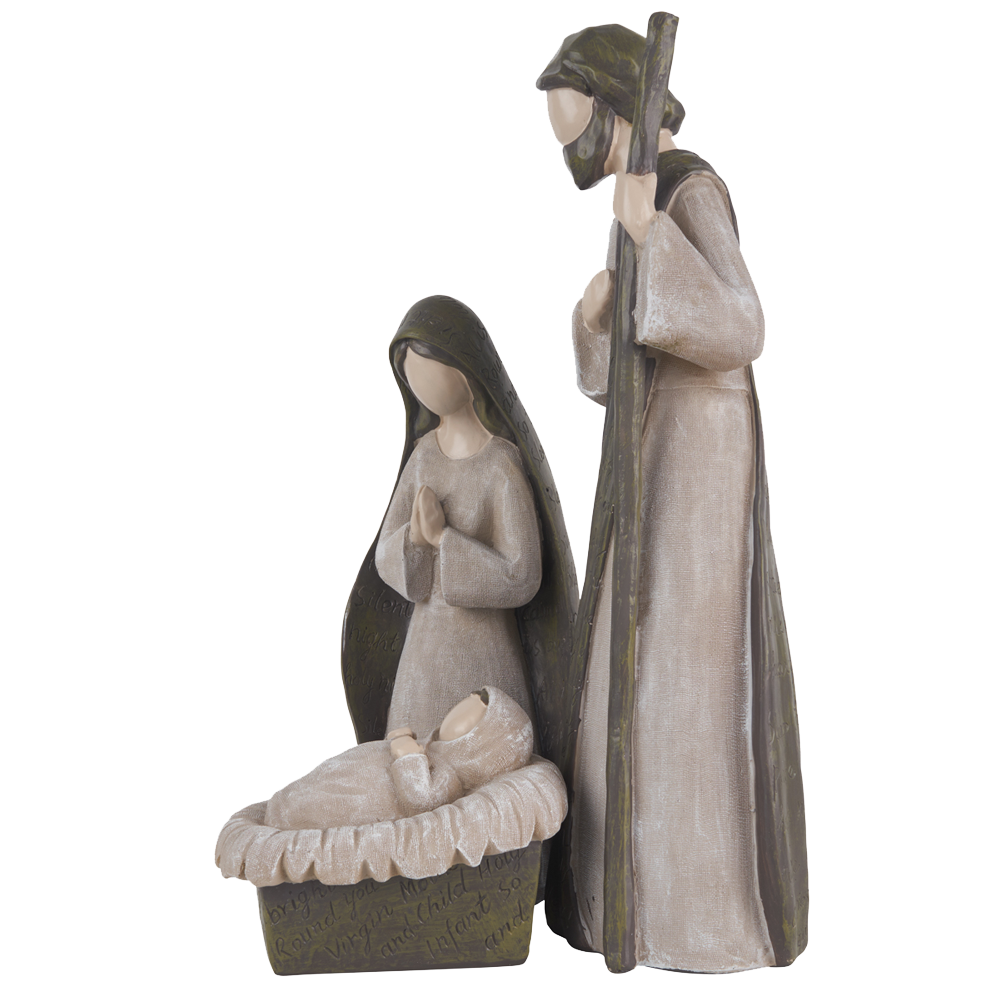 Holy Family, Silent Night Nativity 3piece Set Deseret Book